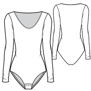 Fashion sewing patterns for LADIES Underwear Body 7290